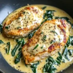 Creamy Dijon Chicken Breast with Spinach (One-Skillet)