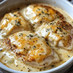 Creamy Onion Chicken Breast Bake (Oven Easy)