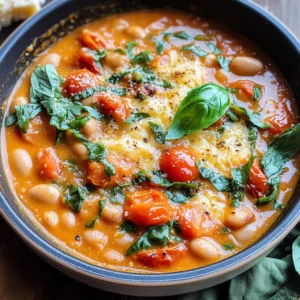 Creamy Tomato White Bean Stew