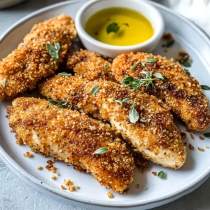 Crispy Greek Chicken Tenders