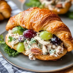 Croissant Chicken Salad Sandwiches