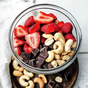 Dark Chocolate Trail Mix Recipe {Heart Healthy}
