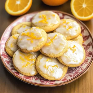 Easy Christmas Cookies with Orange Juice