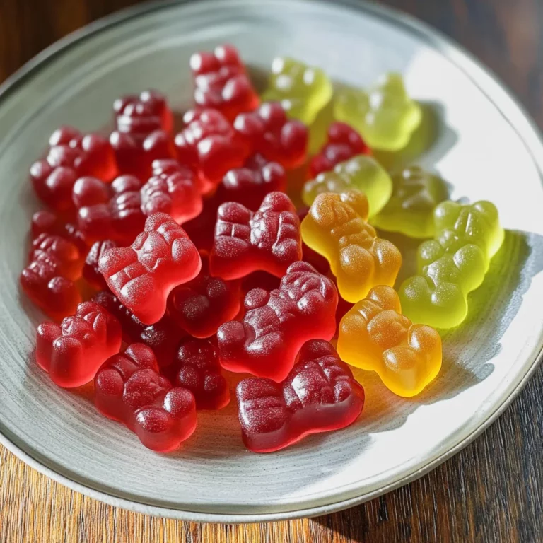 Elderberry Gummy Bear Recipe