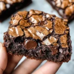 Fudgy Chewy Browkies (Brookies)