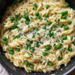 Garlic Parmesan Orzo Pasta Recipe