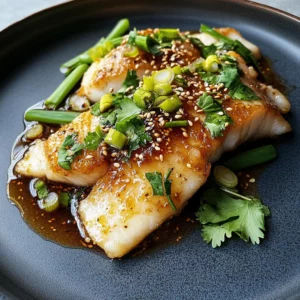 Ginger Soy Glazed Cod: A Flavorful and Healthy Seafood Dish