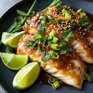 Ginger Soy Glazed Cod: A Flavorful and Healthy Seafood Dish