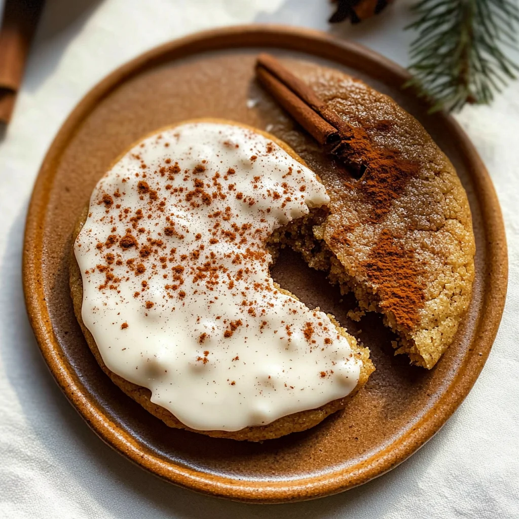 Gingerbread Latte Cookies