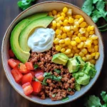 Healthy Turkey Taco Bowl