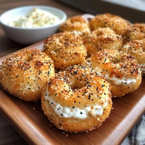 High-Protein Bagel Bites