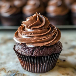 Homemade Moist Chocolate Cupcakes