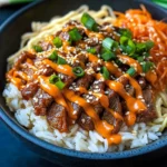 Korean Spicy beef Bowls