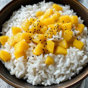 Mango Coconut Rice Recipe