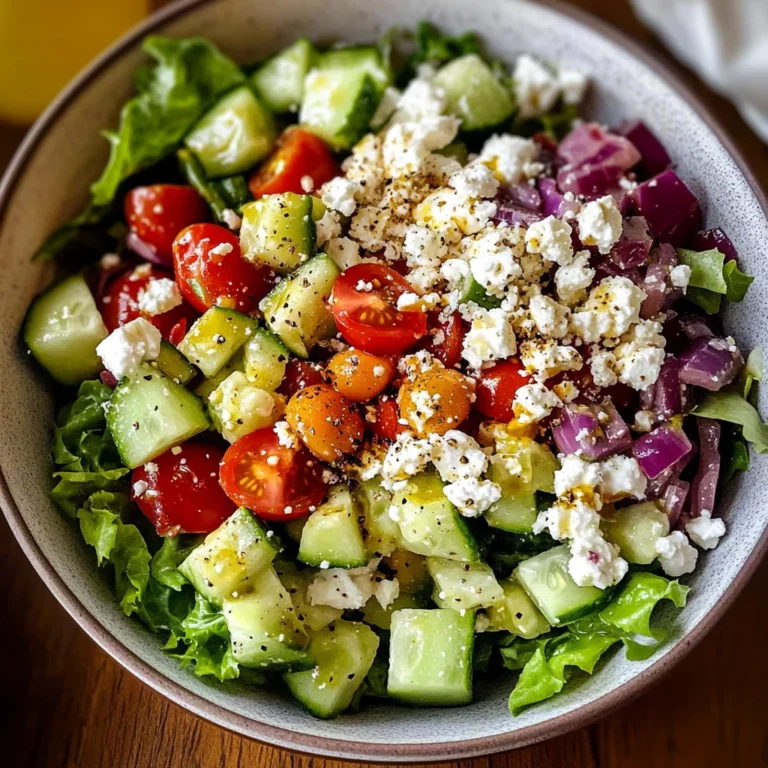 Mediterranean Chopped Salad