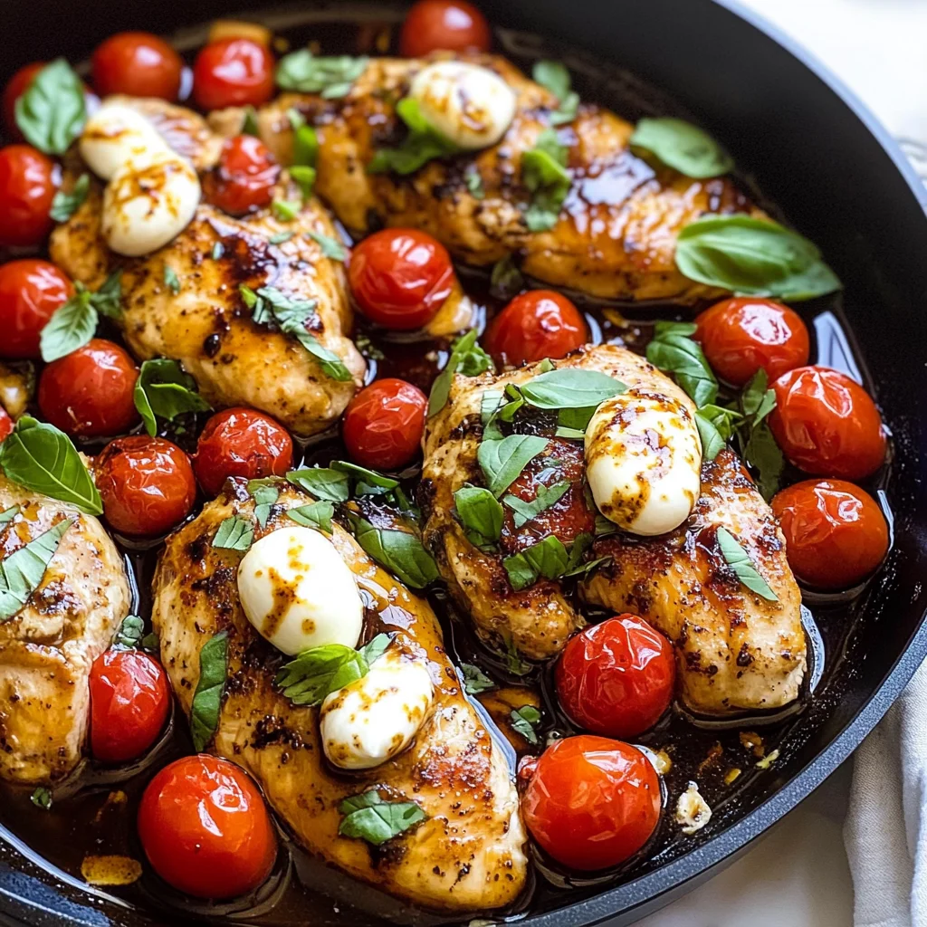 One Pan Balsamic Chicken