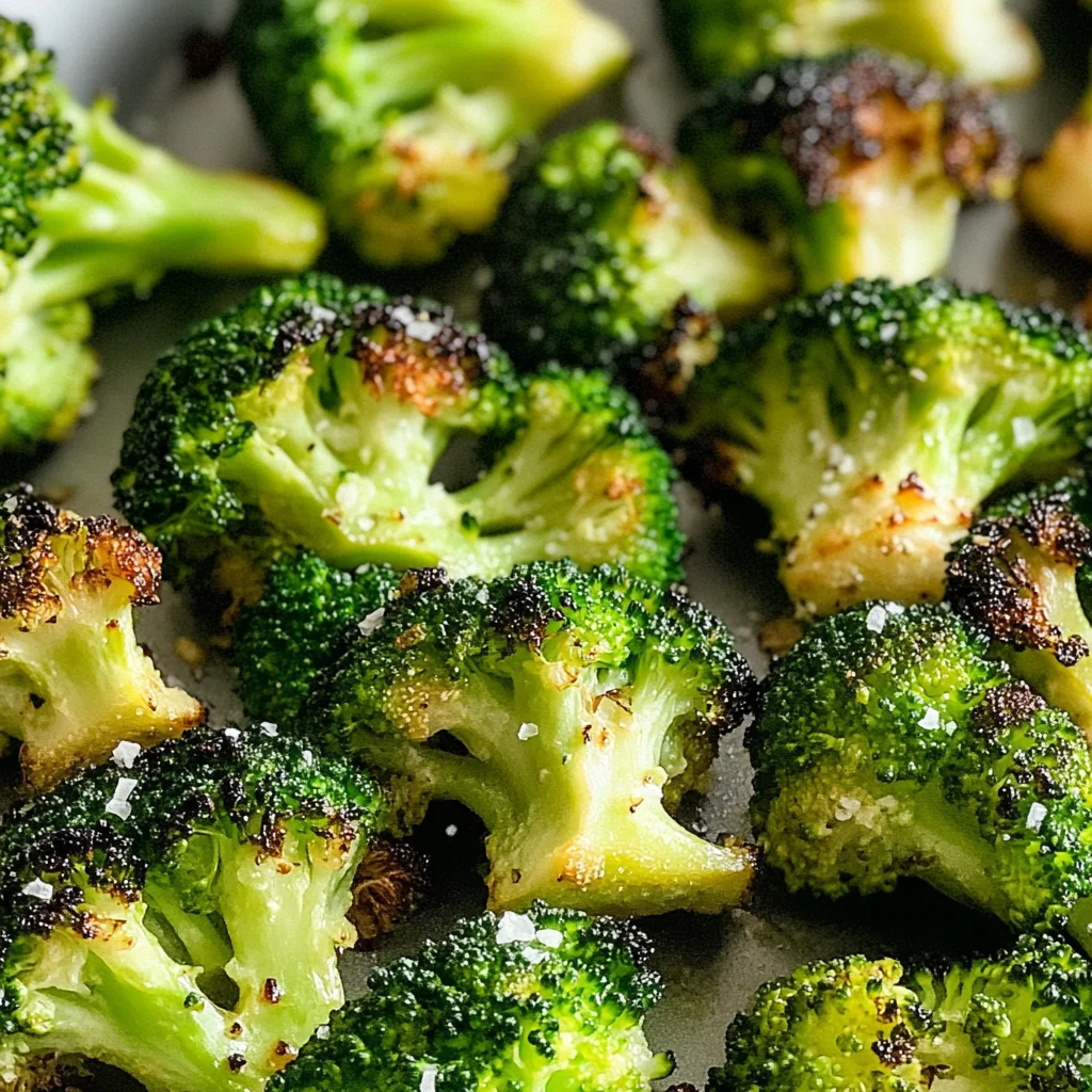 Oven Roasted Broccoli (Baked Broccoli)