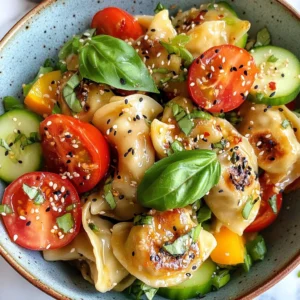 Potsticker Salad (Dumpling Salad)