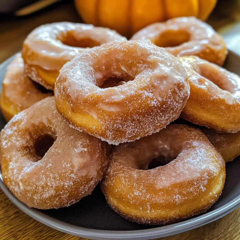Pumpkin Donuts