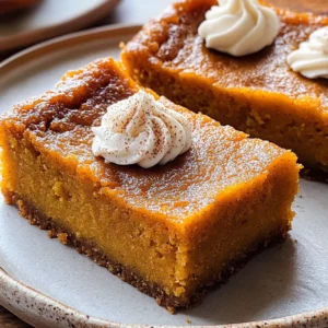 Pumpkin Gooey Butter Cake Recipe