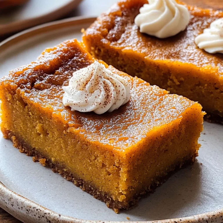 Pumpkin Gooey Butter Cake Recipe