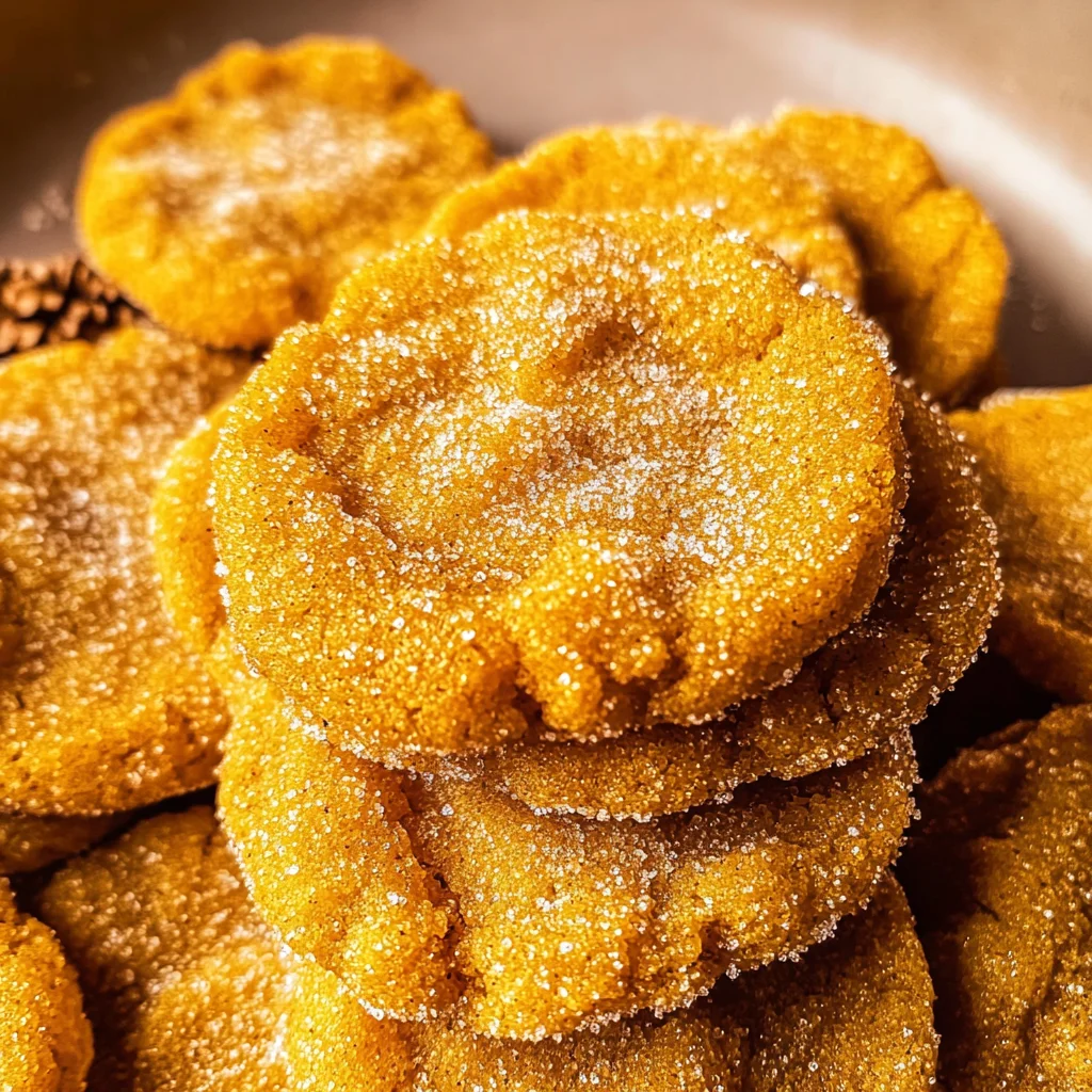 Pumpkin Sugar Cookies Recipe