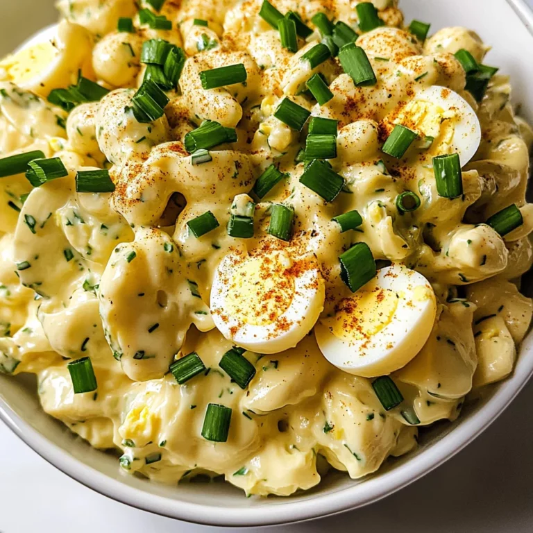 Quick Deviled Egg Salad (No Potatoes or Pasta!)