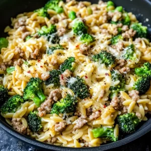 Quick Ground Turkey Orzo Recipe