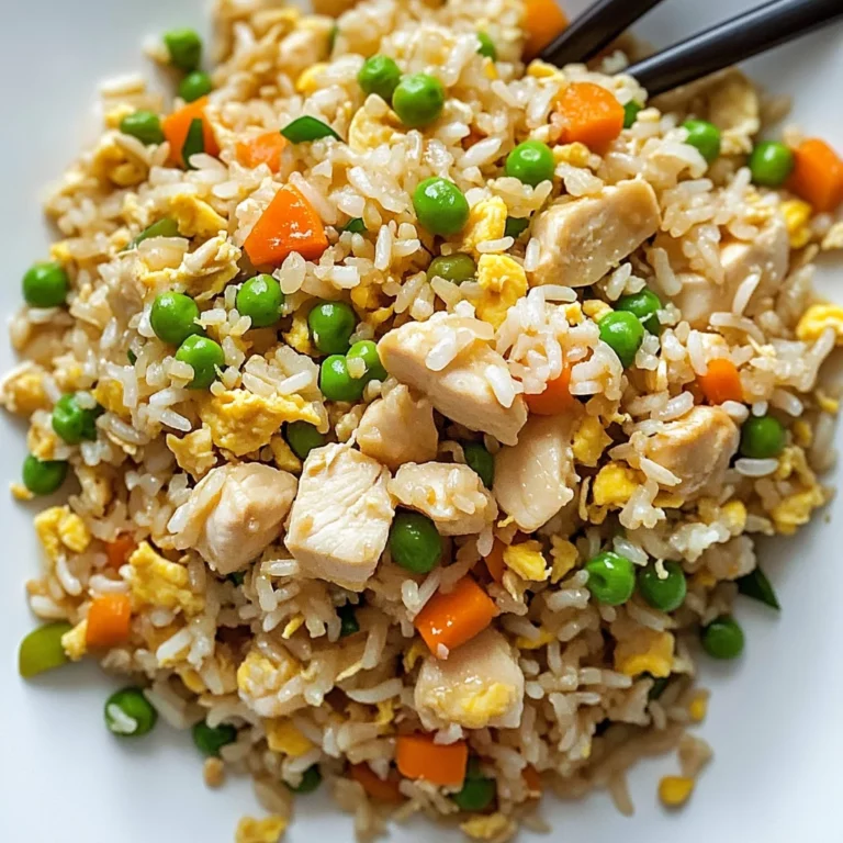 Quick & Easy Chicken Fried Rice