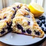 Sourdough Discard Blueberry Lemon Scones