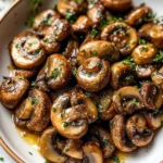 Steakhouse Garlic Butter Mushrooms