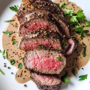 Tender Beef Fillet with Creamy Pepper Sauce Awaits You!