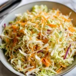 Vinegar Coleslaw Recipe (No Mayo Coleslaw)