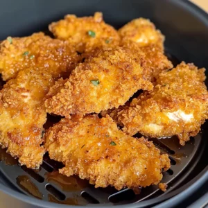 Air Fryer Honey Butter Garlic Chicken Tenders