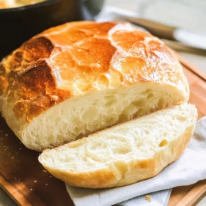Artisan Crock Pot Bread – Effortless Homemade Perfection!