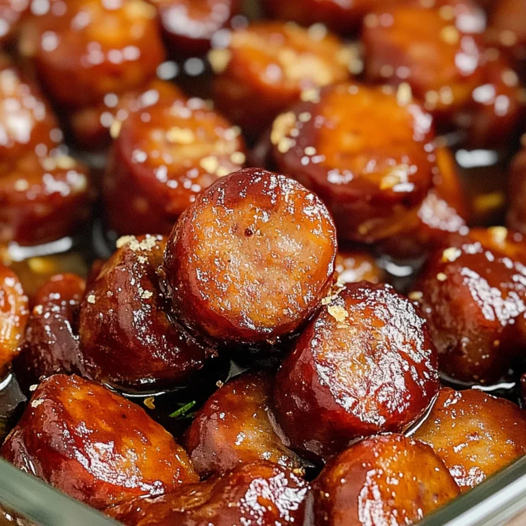 BBQ Sausage Bites