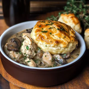 Chicken and Mushroom Pot Pie