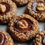 Chocolate Hazelnut Thumbprint Cookies Recipe
