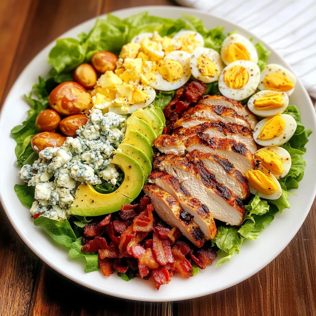Cobb Salad with the Best Dressing