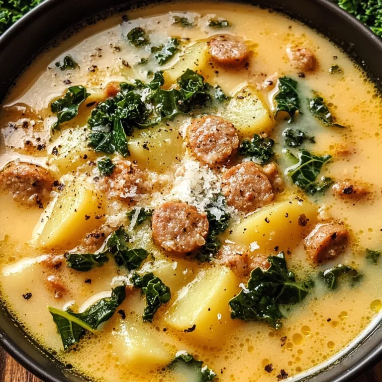 Cozy Italian Sausage and Potato Soup – Easy & Hearty!