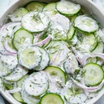 Creamy Cucumber Salad