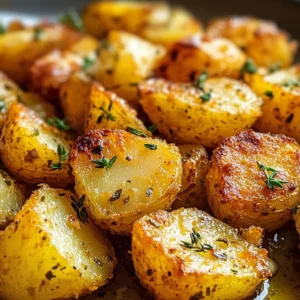 Crispy Homemade Roast Potatoes: Perfectly Seasoned Delight!
