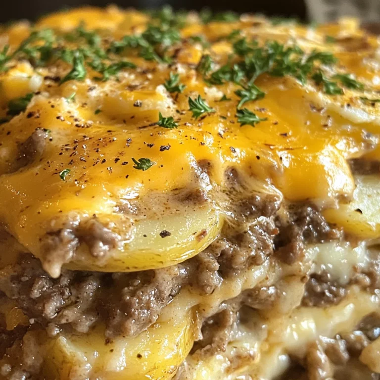 Crockpot Hamburger Potato Casserole