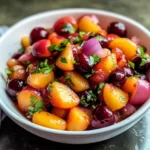 Delicious Peach Cherry Salsa