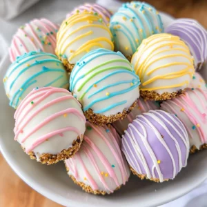 Easter Egg Oreo Cookie Balls