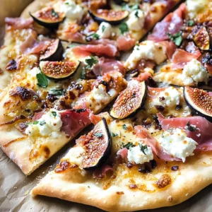 Easy 20-Minute Fig Jam Pizza with Goat Cheese and Prosciutto