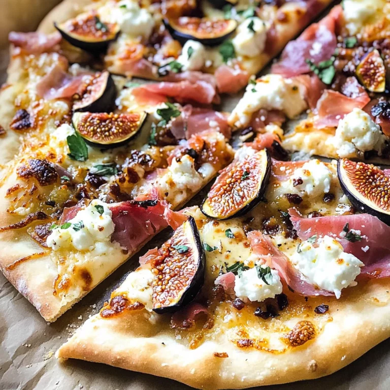 Easy 20-Minute Fig Jam Pizza with Goat Cheese and Prosciutto