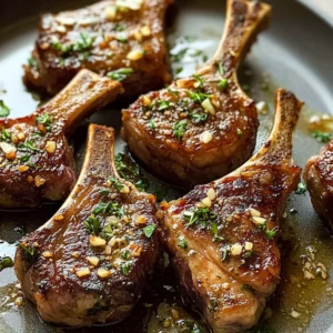 Garlic Butter Lamb Chops Recipe