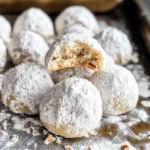 Gingerbread Snowball Cookies