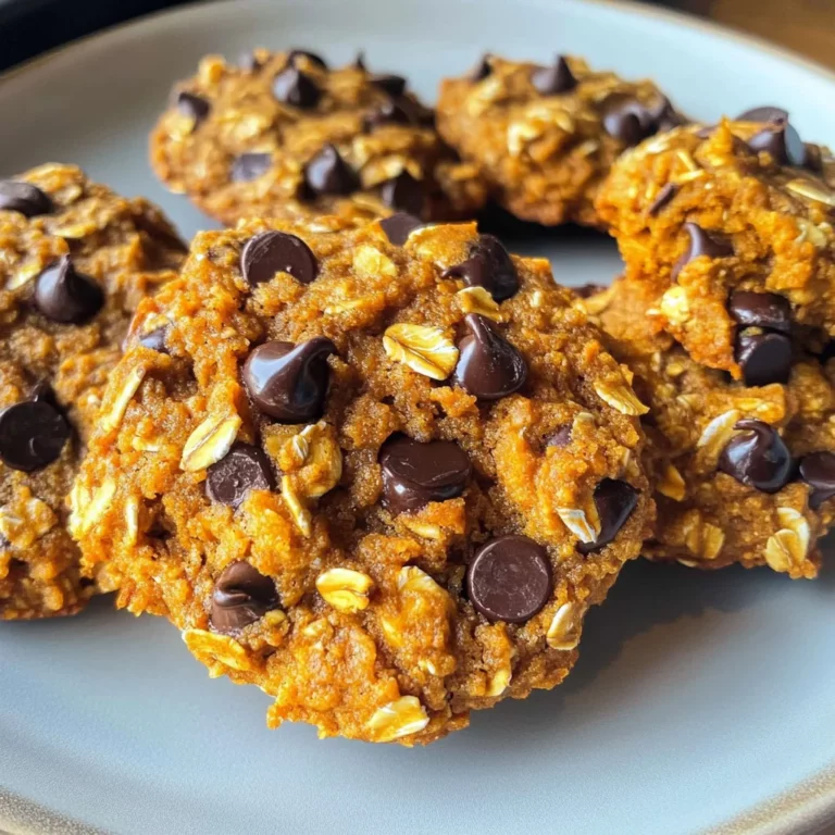 Gluten Free Pumpkin Oatmeal Cookies